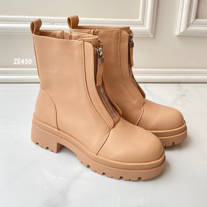Botin nude suela 3 cm  8503 - Image 2