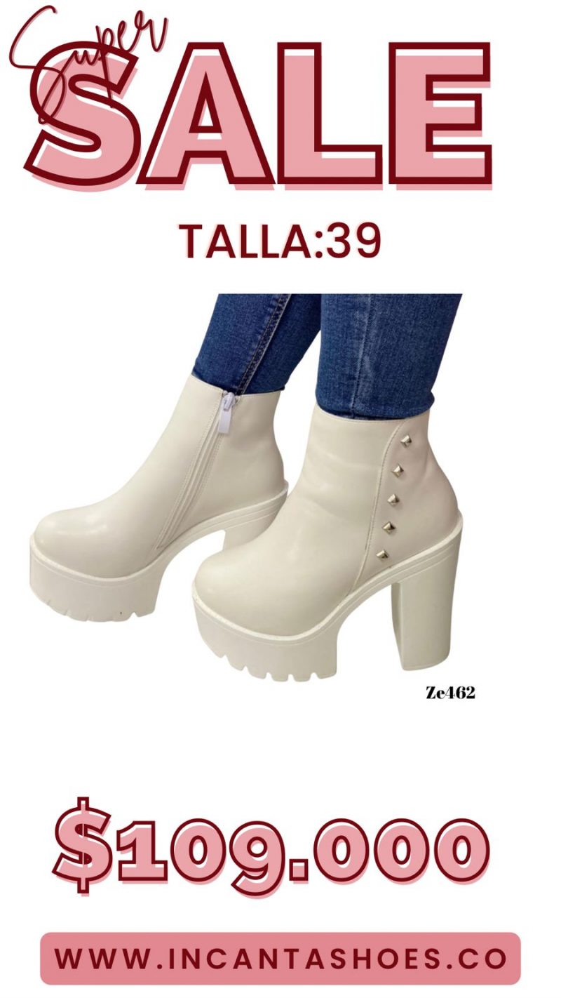 Botin Blanco tacon 12Cm 2119-34
