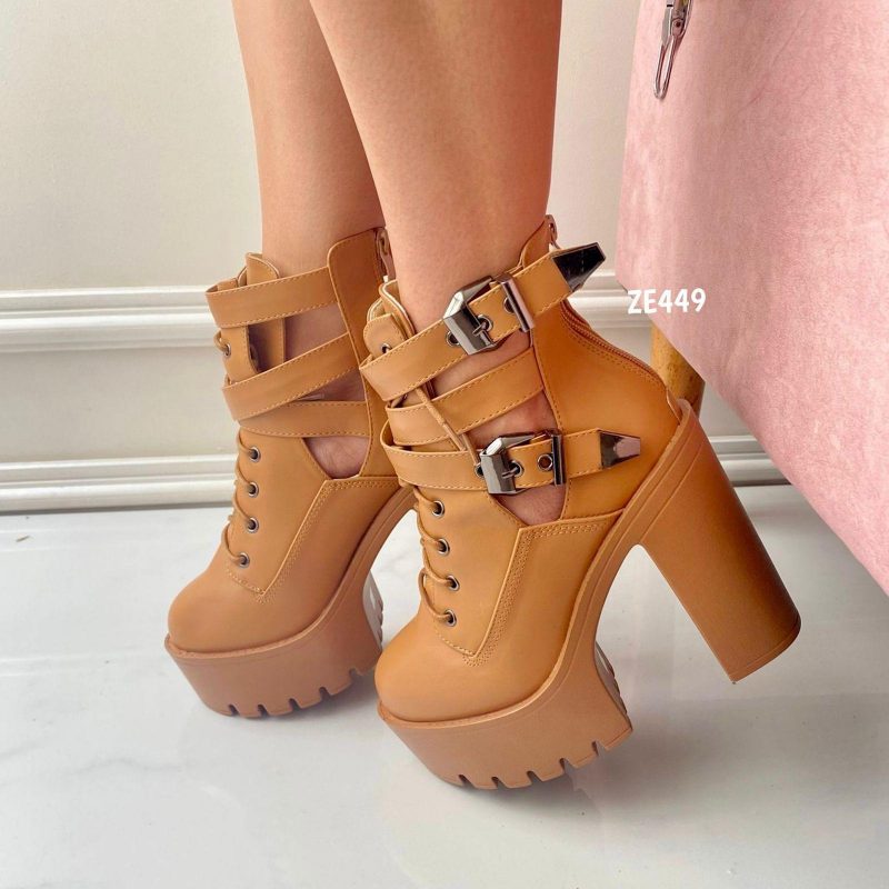 Botin Café hebillas 13Cm 518-1