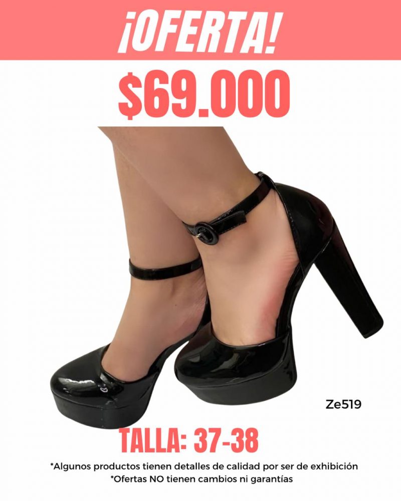 Tacon negro tacon 13Cm M022