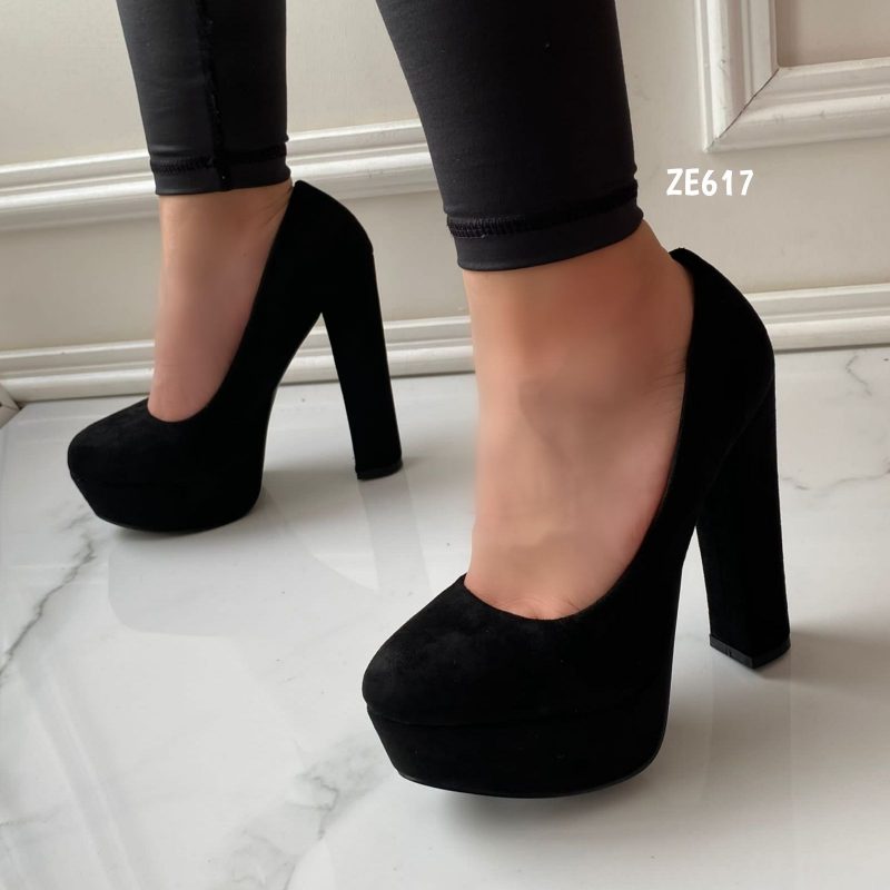 Tacon negro 13cm  ML16-527 - Image 2