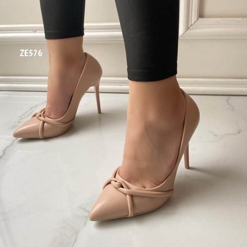 Stiletto Beige tacon 10cm D-1253