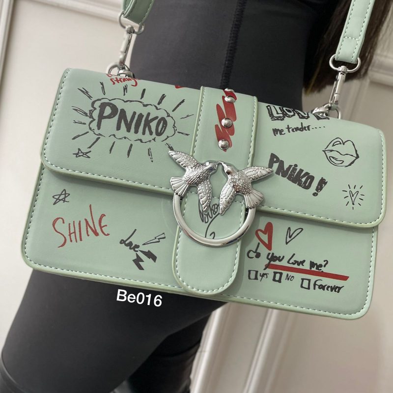 bolso verde letras 24Cm*14Cm 2101-9