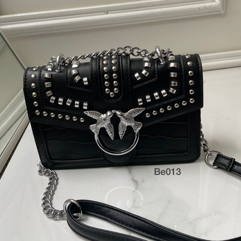 Bolso negro apliques 21Cm*13Cm 1005-2 - Image 2