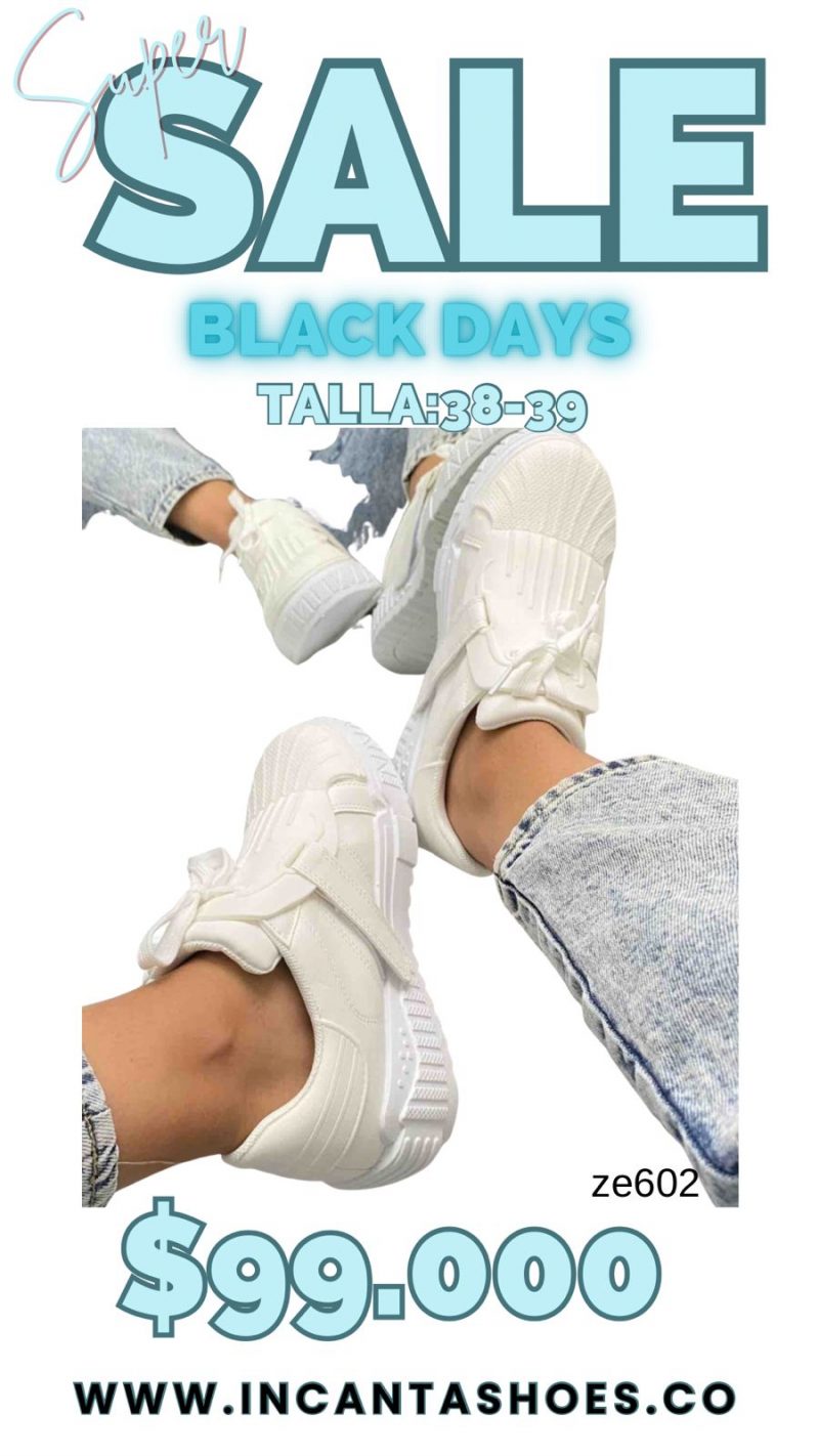 Tenis blancos BO-905