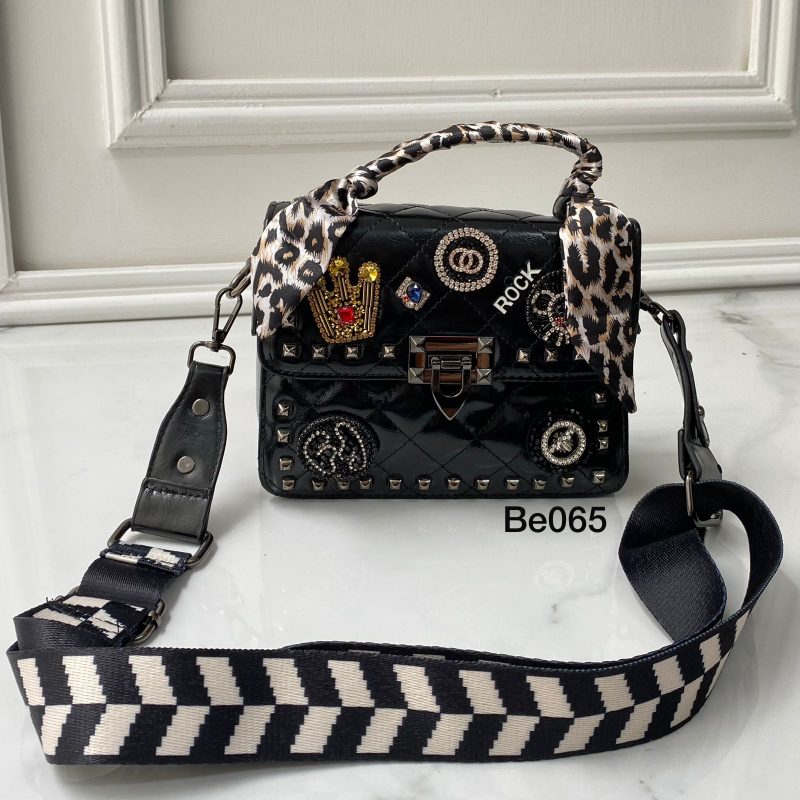 Bolso negro 20cm*16cm  BOL03D-35 - Image 2