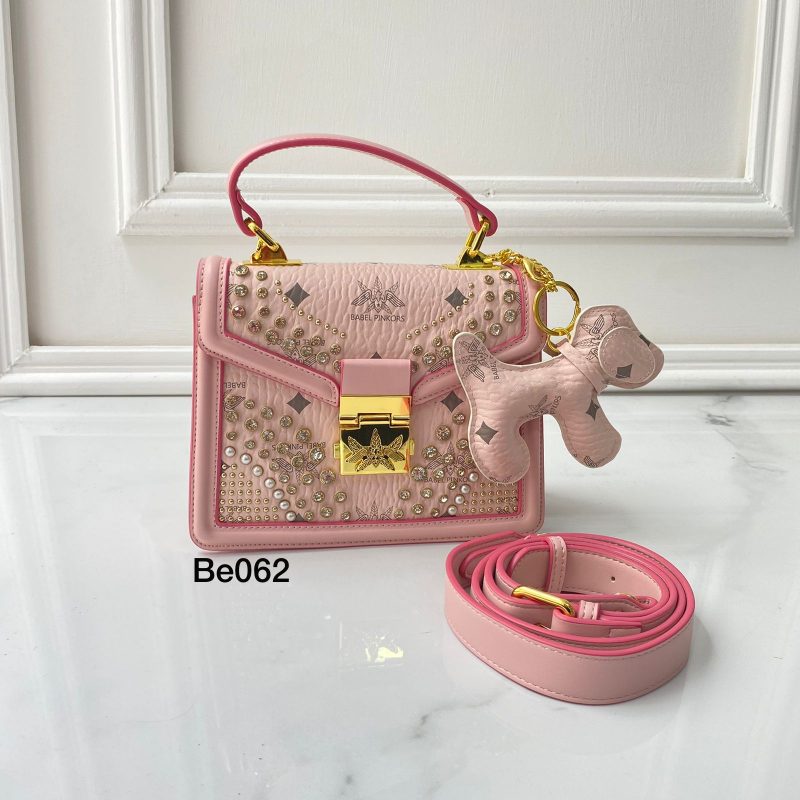 Bolso rosado 20cm* 16cm  1380-37 - Image 2