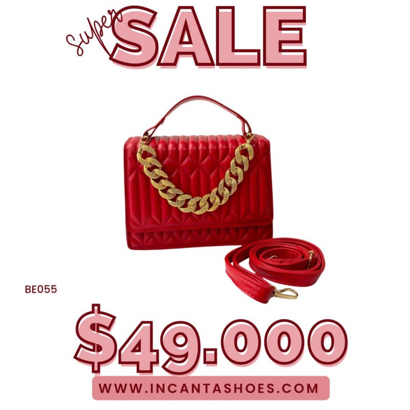 Bolso rojo 20cm* 15cm   BOL05-33