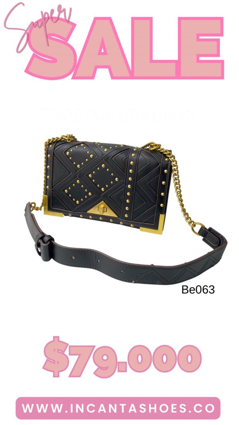 Bolso negro 23cm* 14cm   6060-13