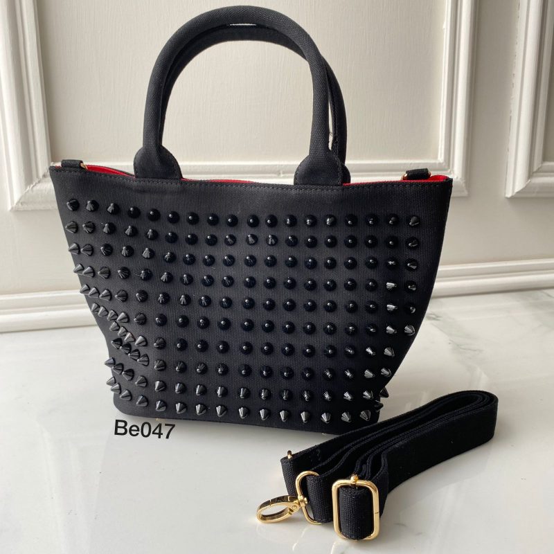 Bolso negro apliques 25Cm*21Cm BOL01-7 - Image 2
