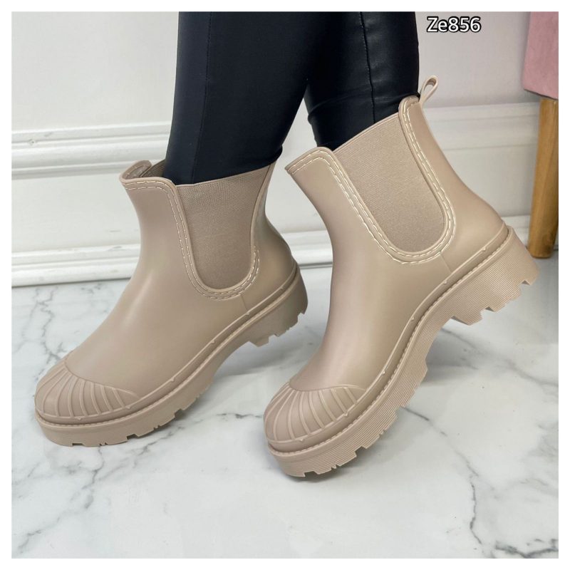 Botin beige suela 3cm  BMO6915  C5 - Image 3