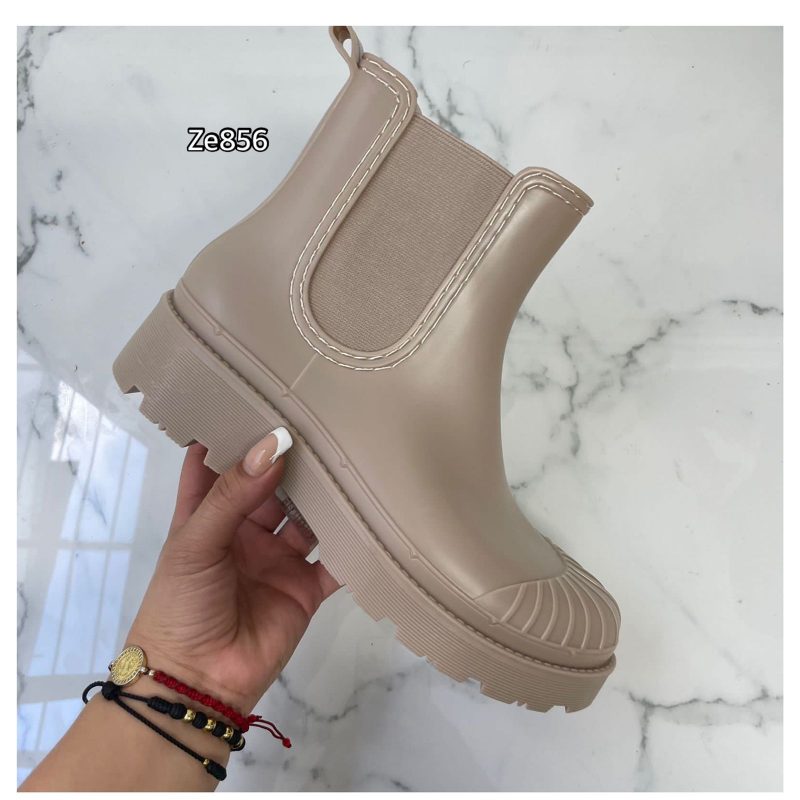 Botin beige suela 3cm  BMO6915  C5 - Image 2