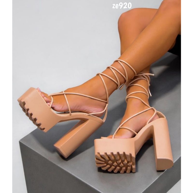 Sandalia Beige tacon 15Cm 8338-121-C16 - Image 3