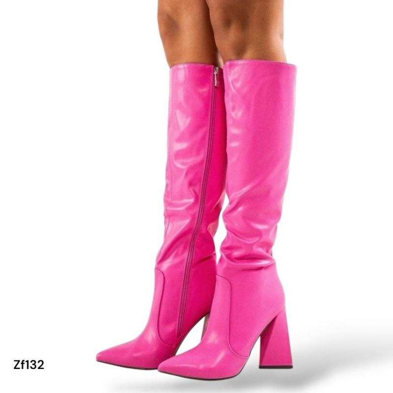 Bota caña alta fucsia tacon 10cm    U2F-X1106-1   C27 - Image 3