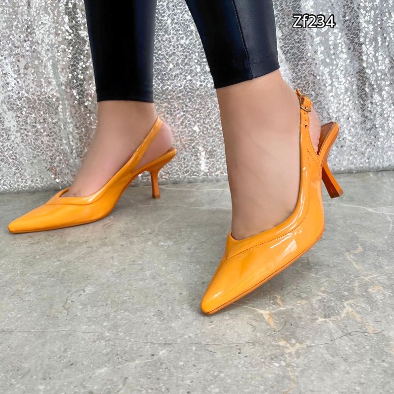 Stileto naranja tacon 7cm  55500   C4