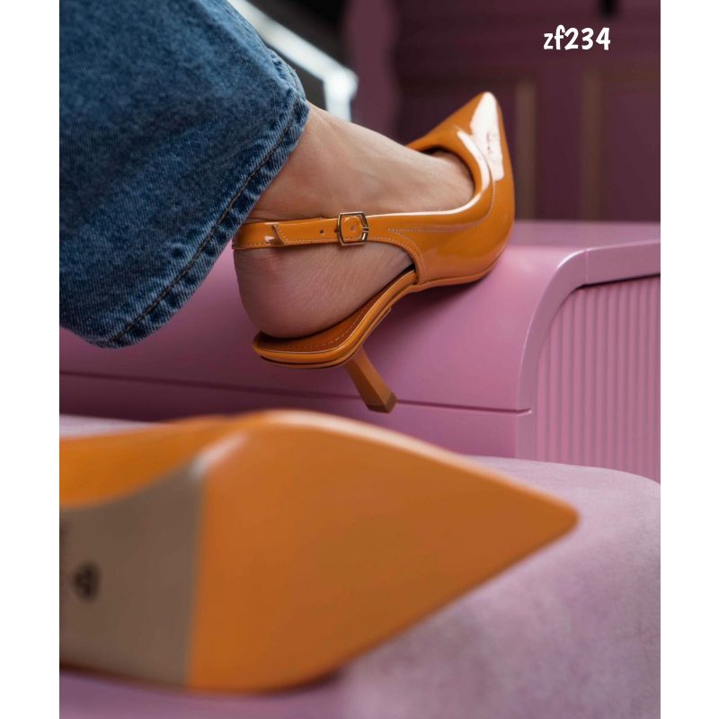 Stileto naranja tacon 7cm  55500   C4 - Image 3