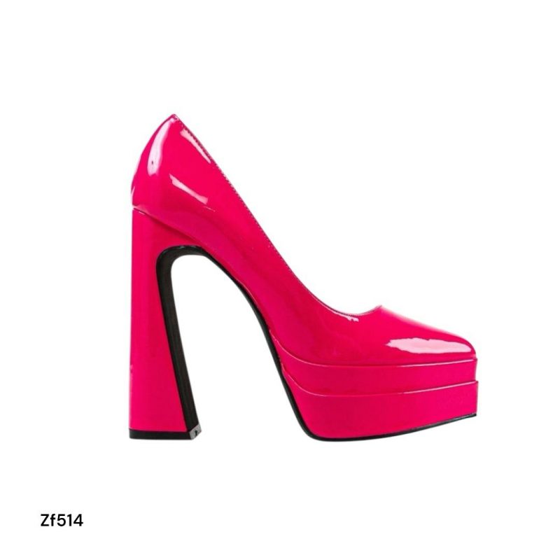 Tacon fucsia plataforma 4cm tacon 13cm  LD-1163   C2