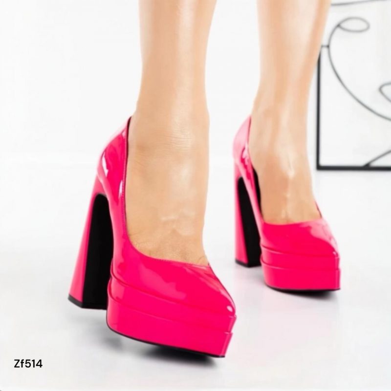 Tacon fucsia plataforma 4cm tacon 13cm  LD-1163   C2 - Image 3