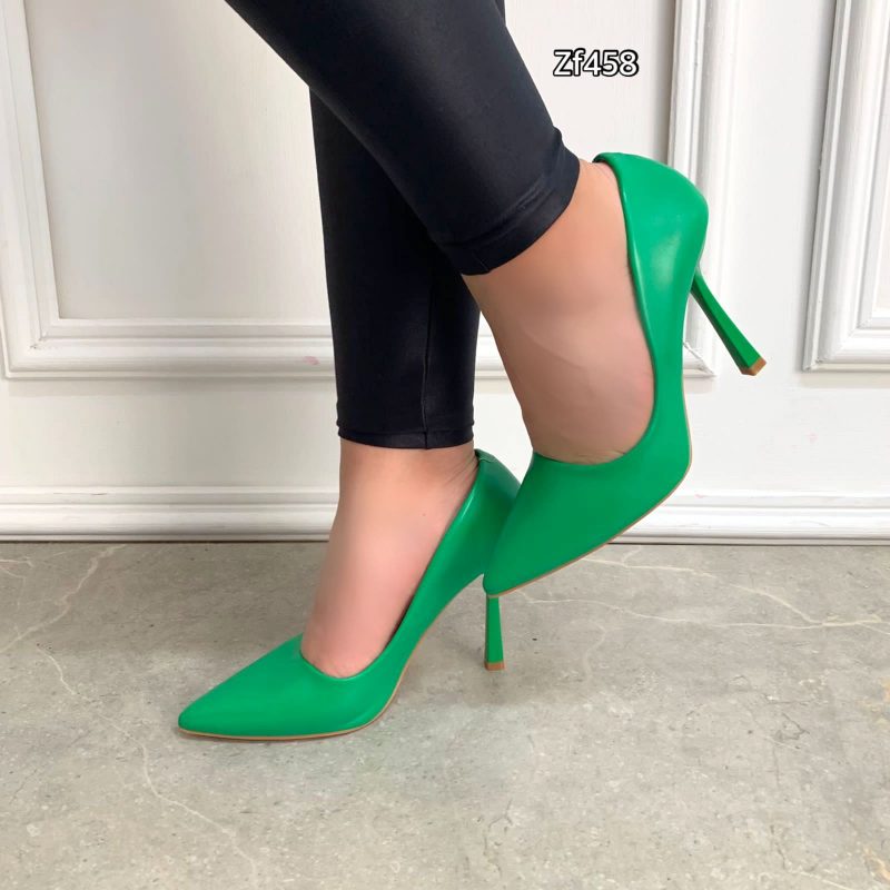 Stiletto verde tacon 10cm   6830   C31 - Image 3