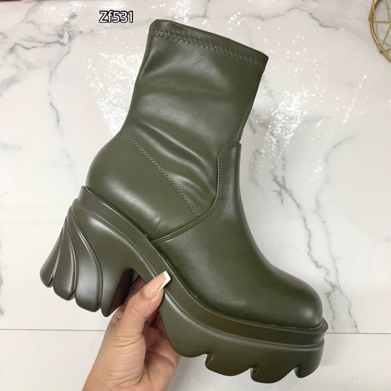 Botin verde tacon 9cm  Y2017   C24 - Image 2