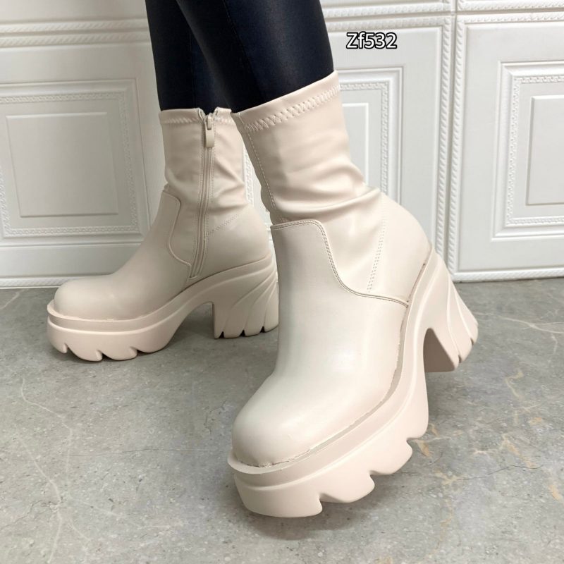 Botin beige tacon 9cm  Y2017   C24