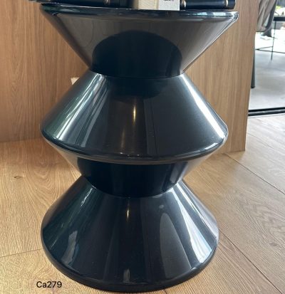 Mesa auxiliar nordica negro   36cm* 36cm* 45cm