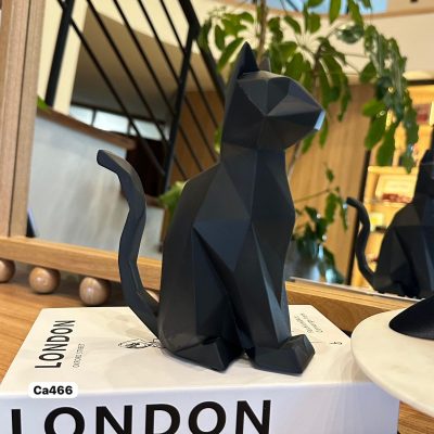 Articulo decorativo gato negro 16cm* 18cm