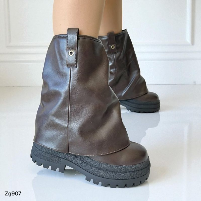 Botin cafe doblez suela  6cm  2P9A-AX3435-06  C-24 - Image 3