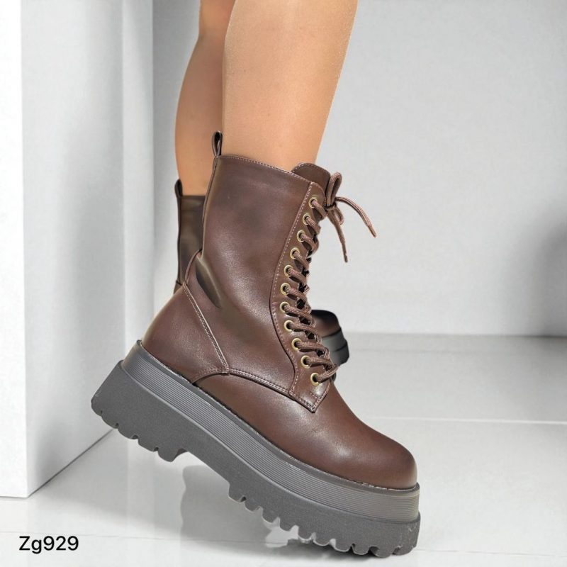 Botin cafe plataforma 6cm  YL273  C-27